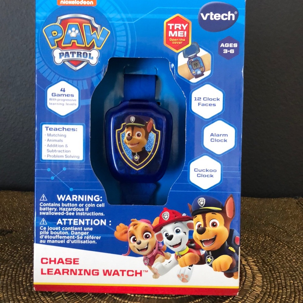 Paw Patrol Chase Learning watch